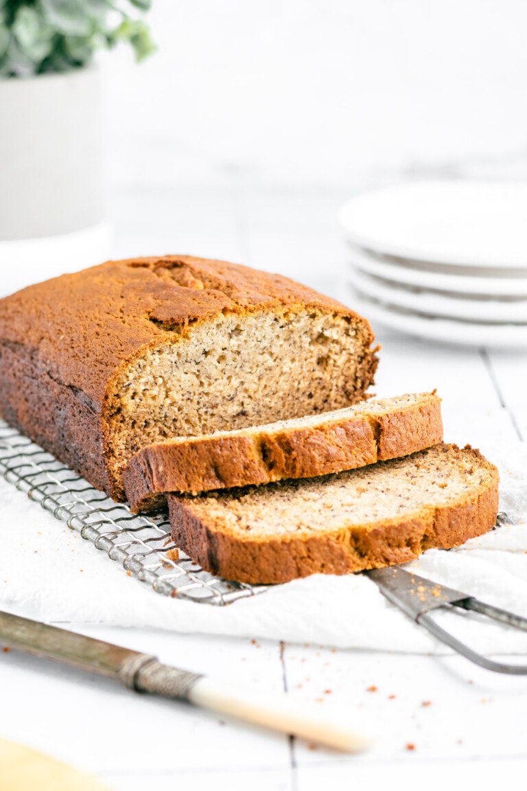 Simple 6Ingredient Banana Bread (With Shortening) » the practical kitchen