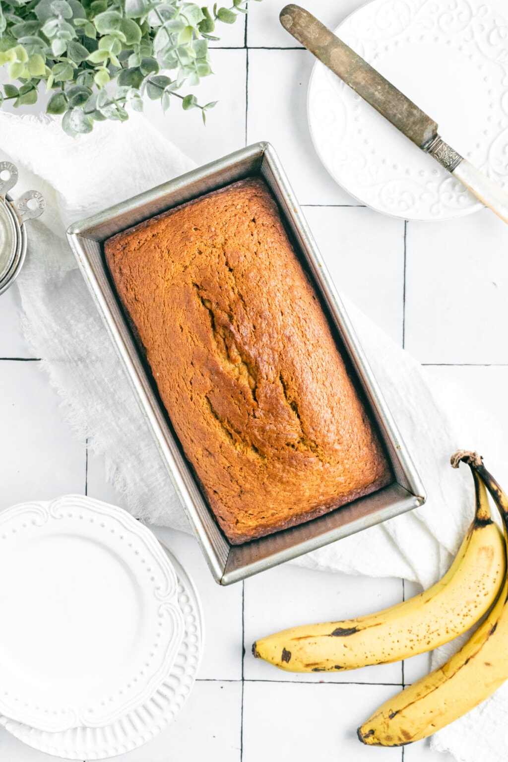 Simple 6Ingredient Banana Bread (With Shortening) » the practical kitchen