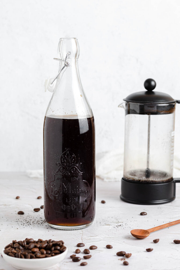 Perfect Homemade Cold Brew French Press Coffee » the practical kitchen
