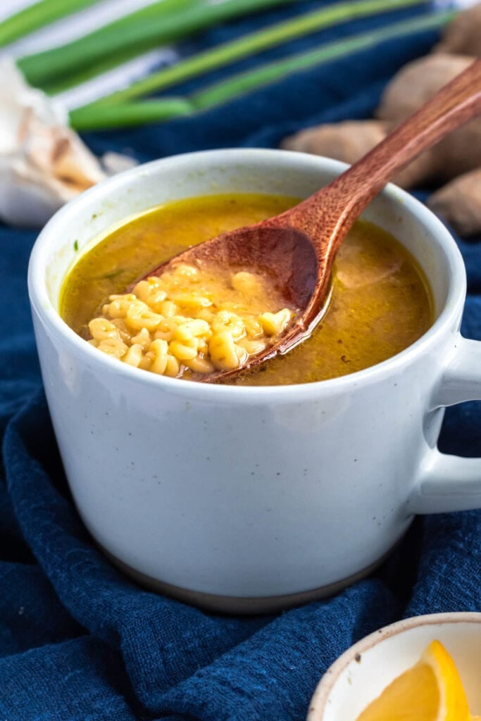 Soothing Broth for a Sore Throat » the practical kitchen