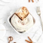 small batch cinnamon roll