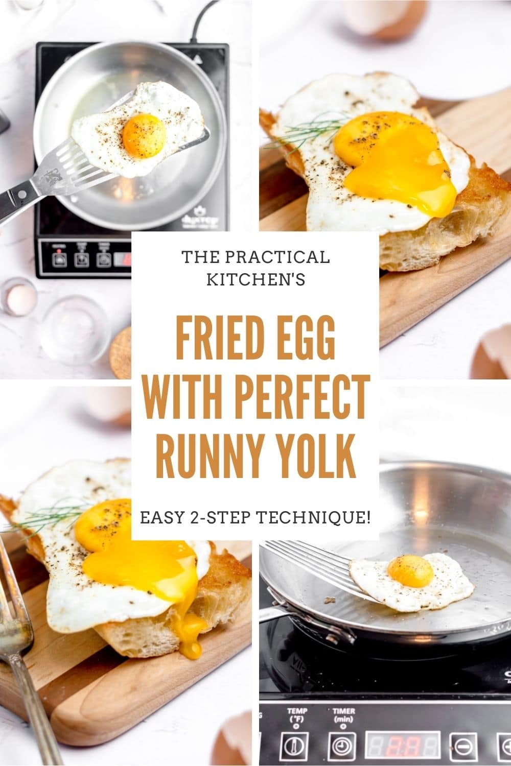 Fried Egg with Perfect Runny Egg Yolk » the practical kitchen