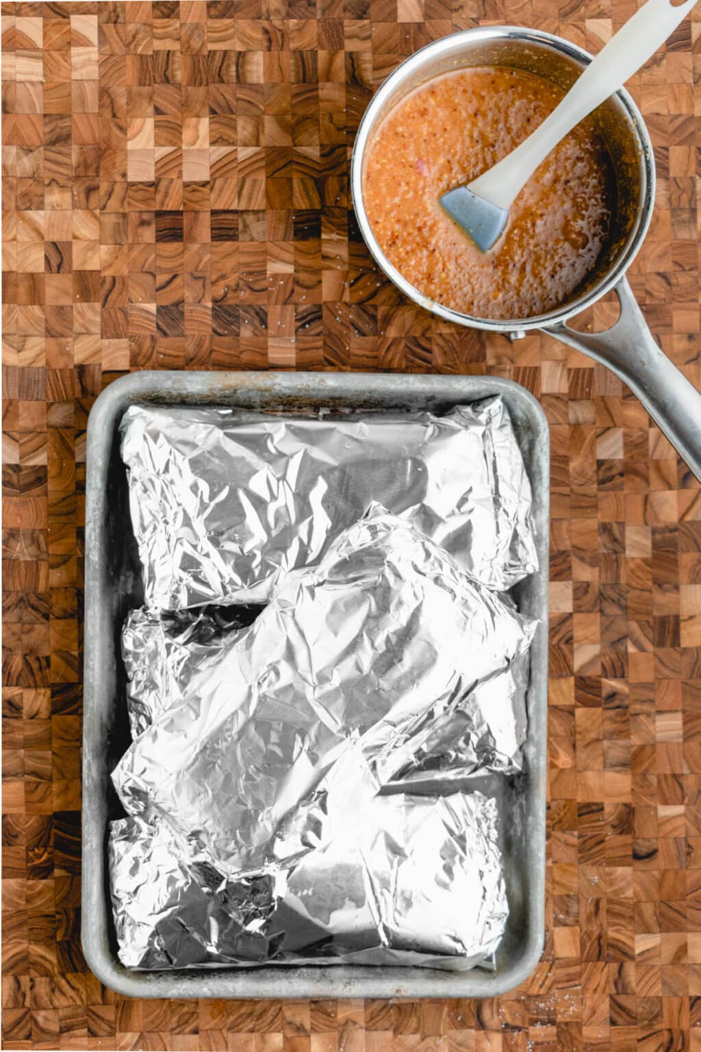 Applesauce Glazed Oven Ribs » the practical kitchen