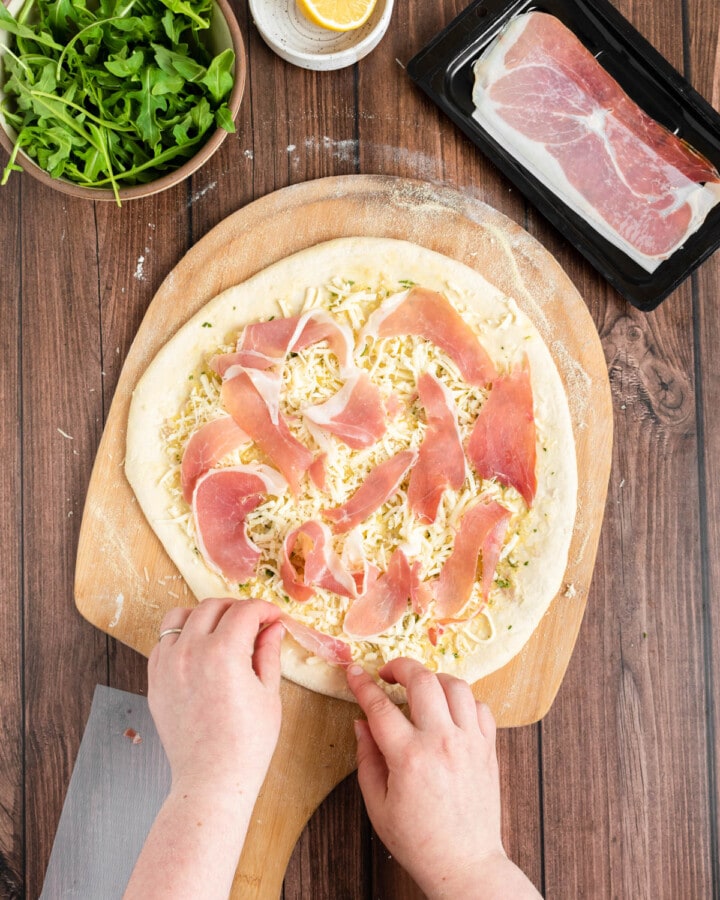 Arugula And Prosciutto Pizza » the practical kitchen