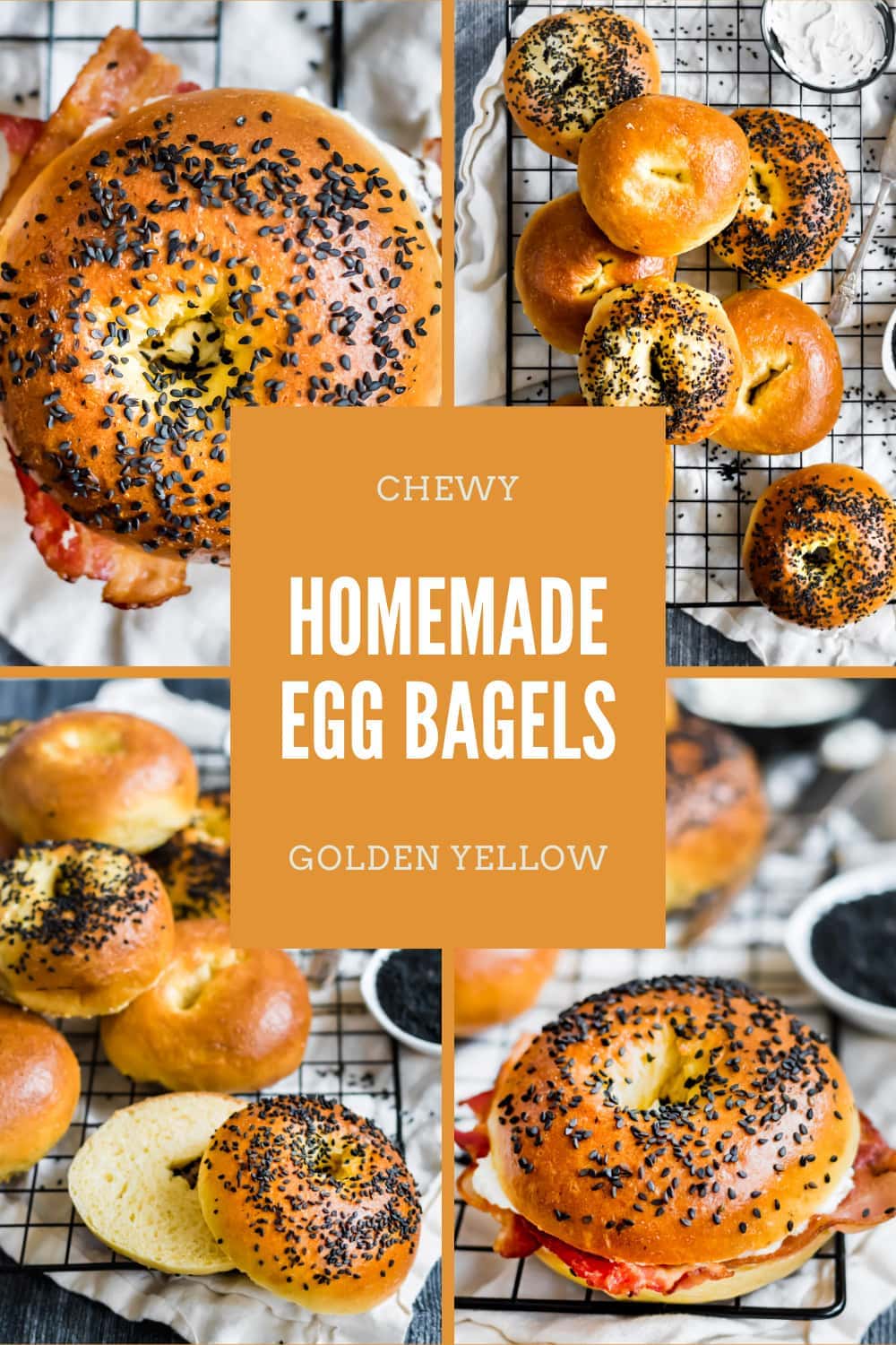 Classic Egg Bagels