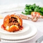 giant stuffed arancini