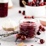 spiced cranberry jam