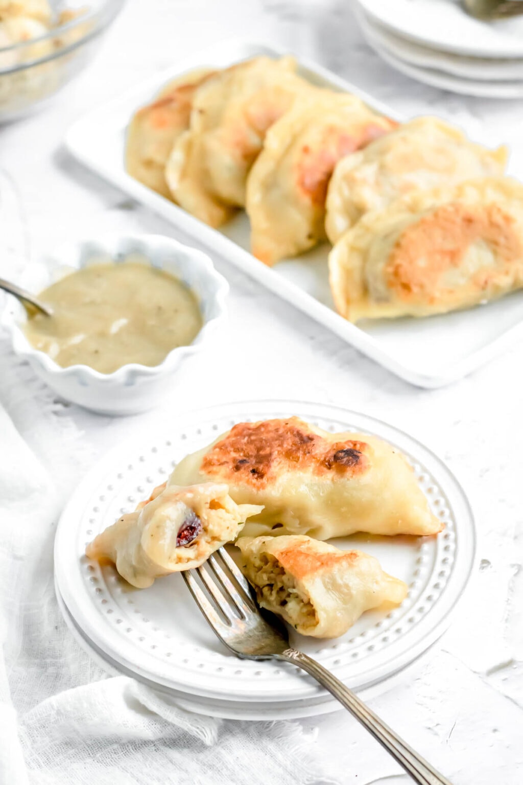 Turkey Pierogi with Leftover Stuffing » the practical kitchen