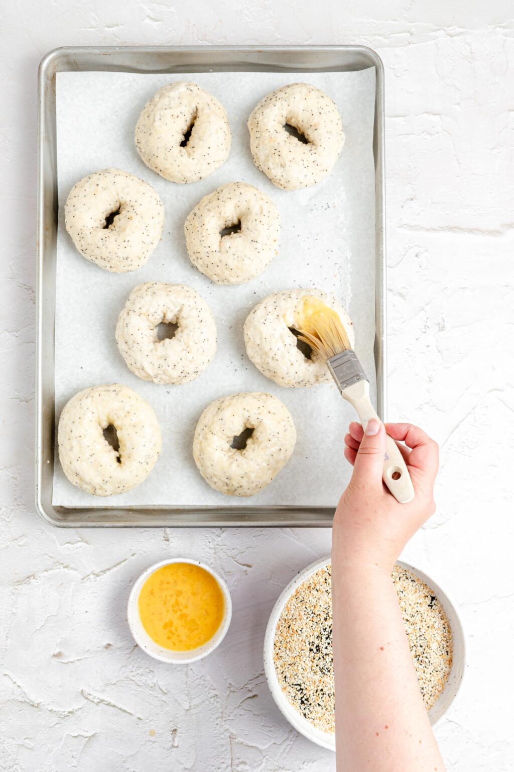 How to Make Fresh Homemade Everything Bagels » the practical kitchen