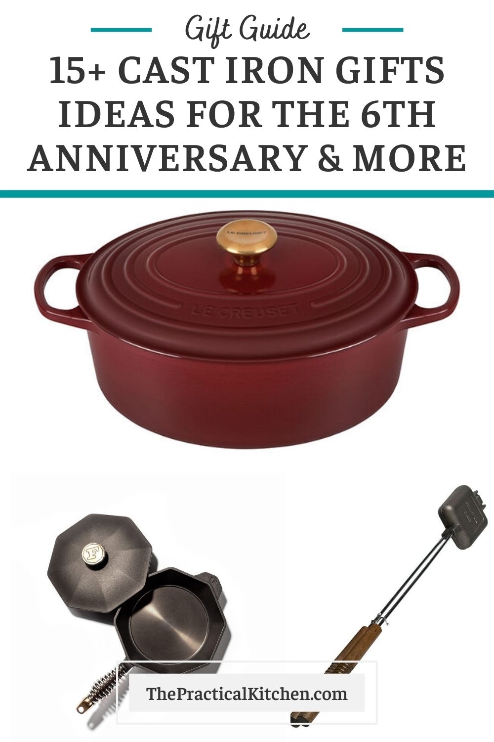 15+ Cast Iron Gifts for Food Lovers » the practical kitchen