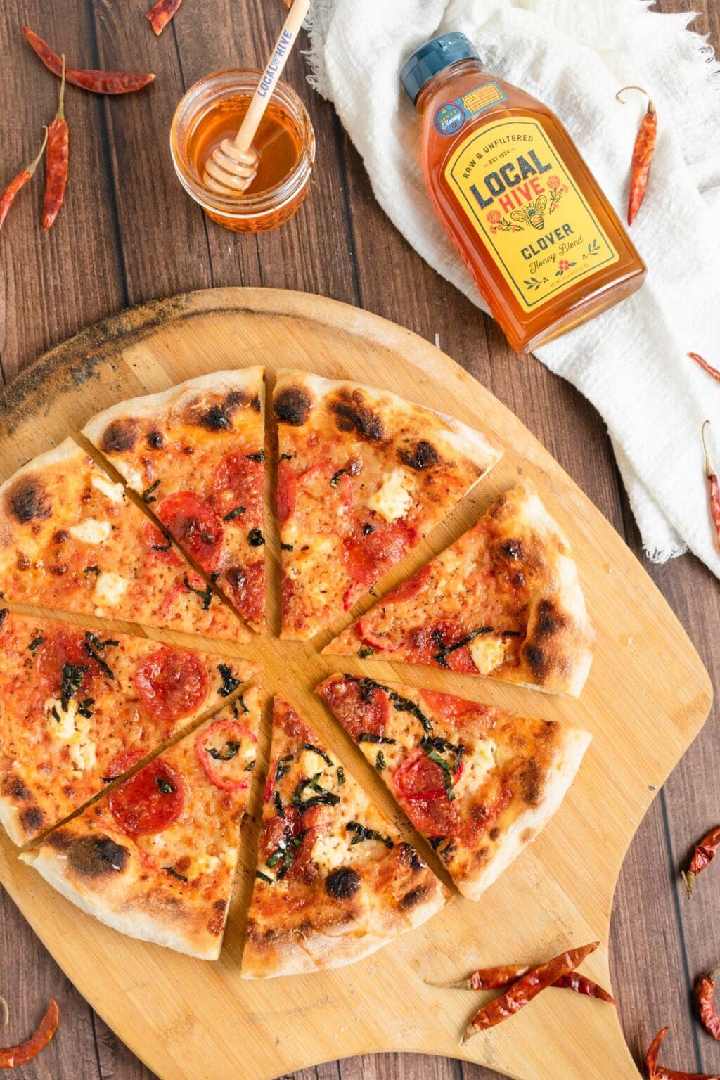 Homemade Hot Honey Pizza w/Goat Cheese » the practical kitchen