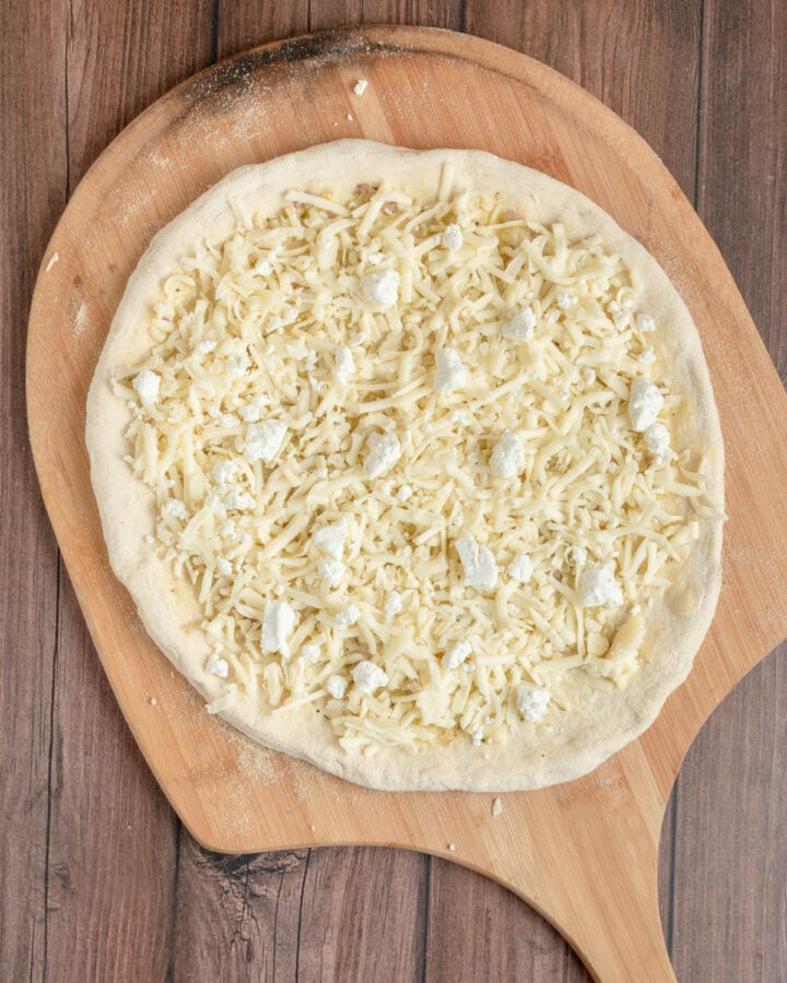 Four Cheese White Pizza with Goat Cheese » the practical kitchen