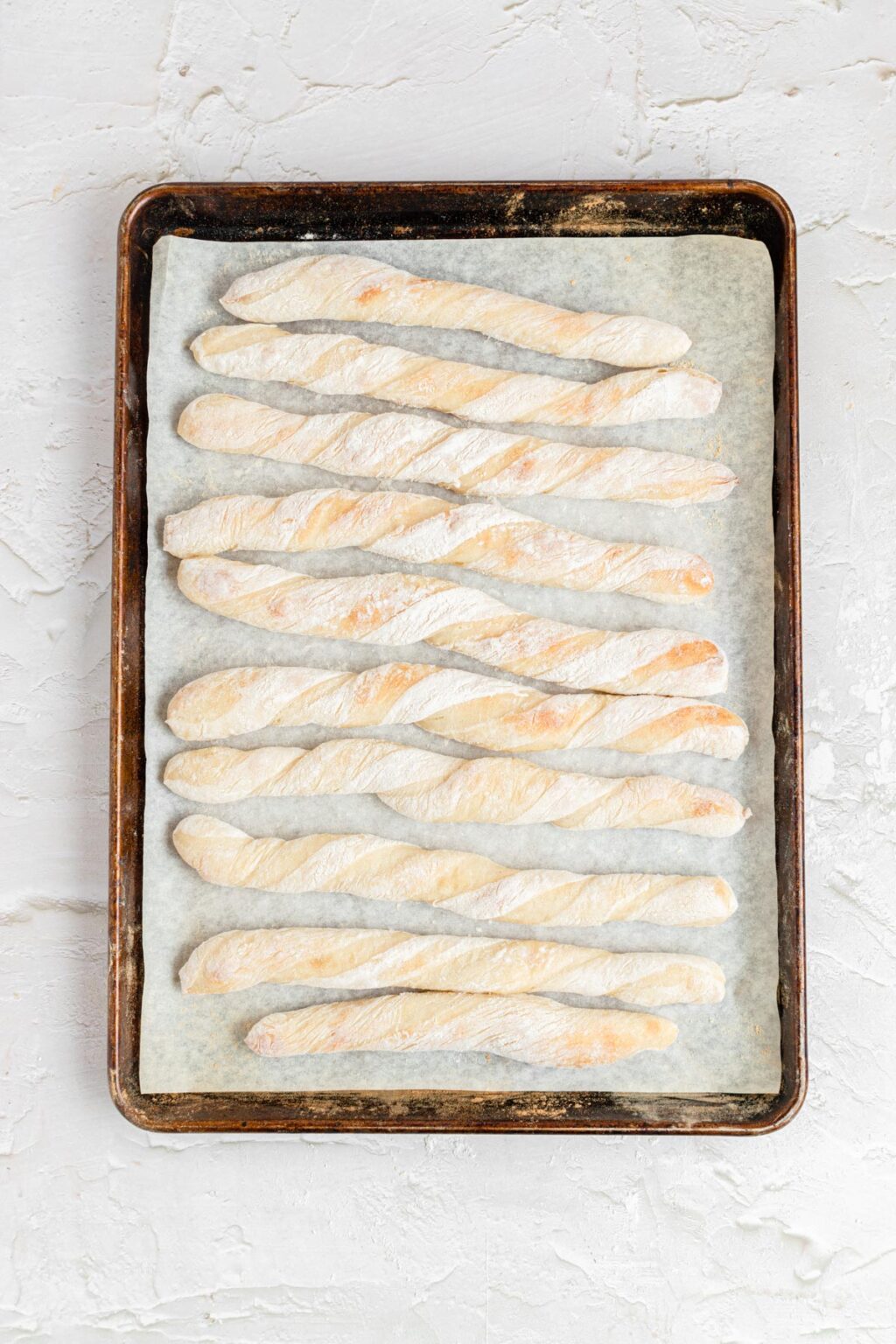Chewy Twisted Ciabatta Breadsticks » the practical kitchen