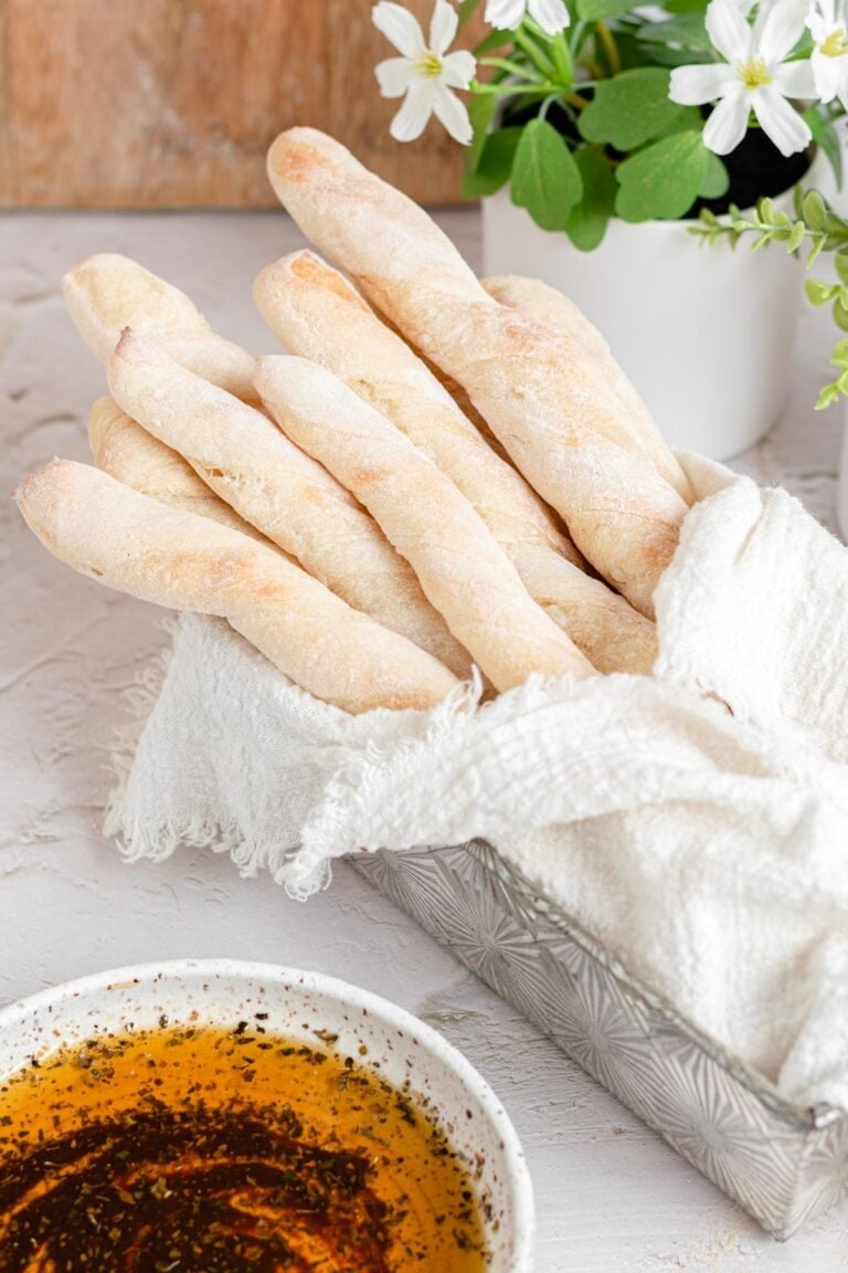 Chewy Twisted Ciabatta Breadsticks » the practical kitchen