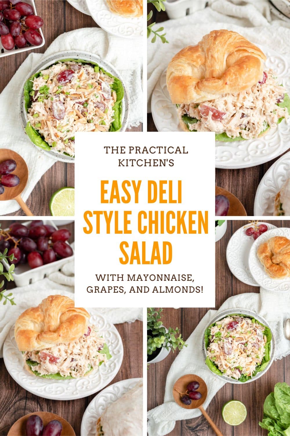 Easy DeliStyle Chicken Salad with Mayo & Grapes » the practical kitchen