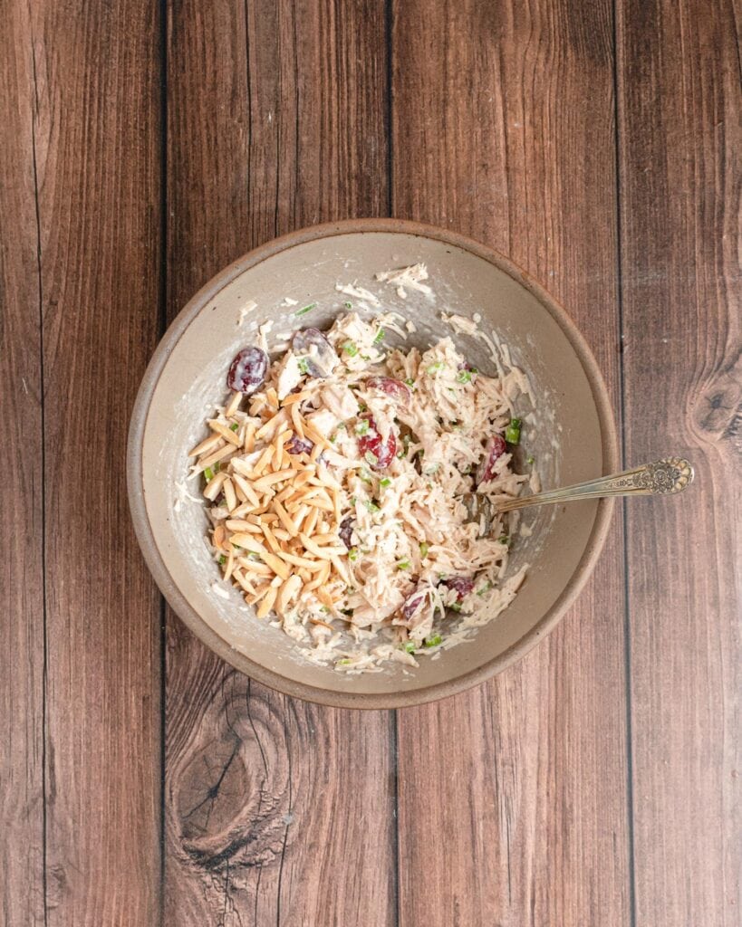Easy DeliStyle Chicken Salad with Mayo & Grapes » the practical kitchen