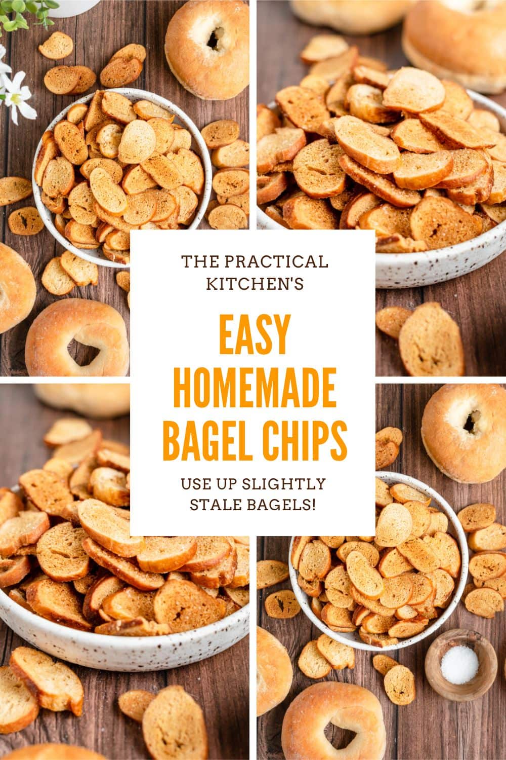 Crunchy Homemade Bagel Chips » the practical kitchen