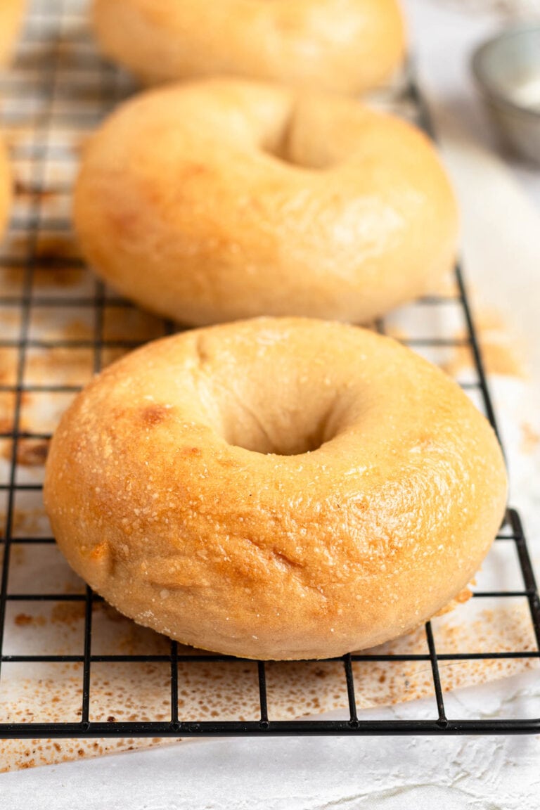 HandRolled New YorkStyle Bagels (Overnight Recipe) For Beginners