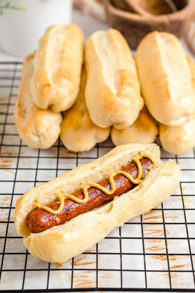 How to Make SoftBaked Brioche Hot Dog Buns » the practical kitchen