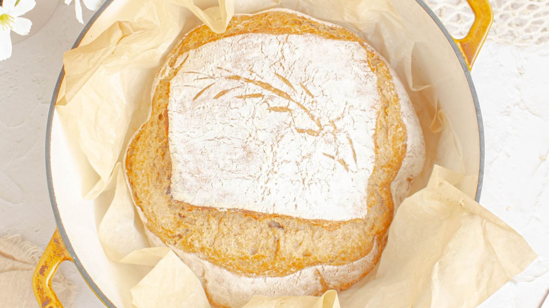 Crusty Whole Wheat Bread in a Dutch Oven - The Practical Kitchen